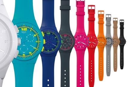 مجموعة "Chrono Plastic" من "سواتش" تتألق بتصاميمها وألوانها الزاهية